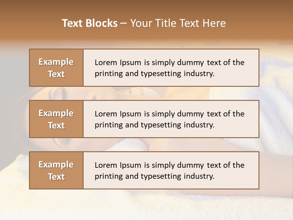 Enjoy Person Health PowerPoint Template