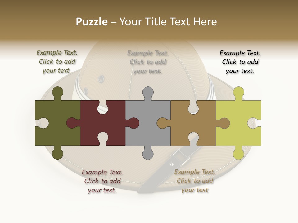 Isolated Africa Icon PowerPoint Template