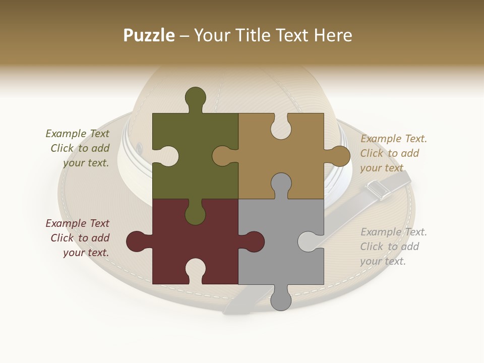 Isolated Africa Icon PowerPoint Template