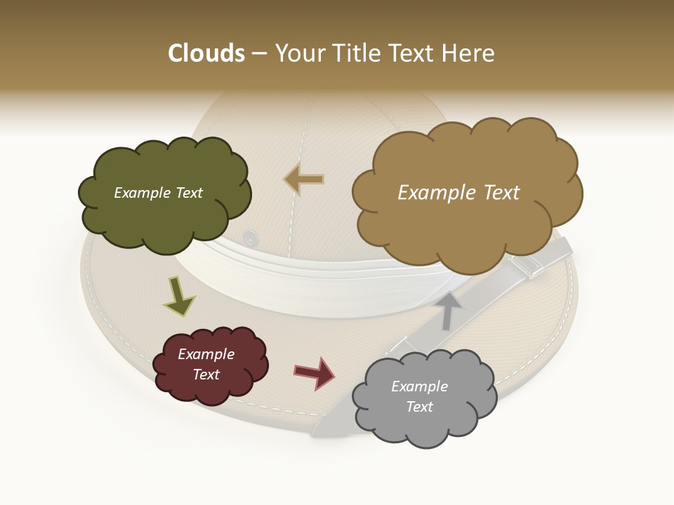 Isolated Africa Icon PowerPoint Template