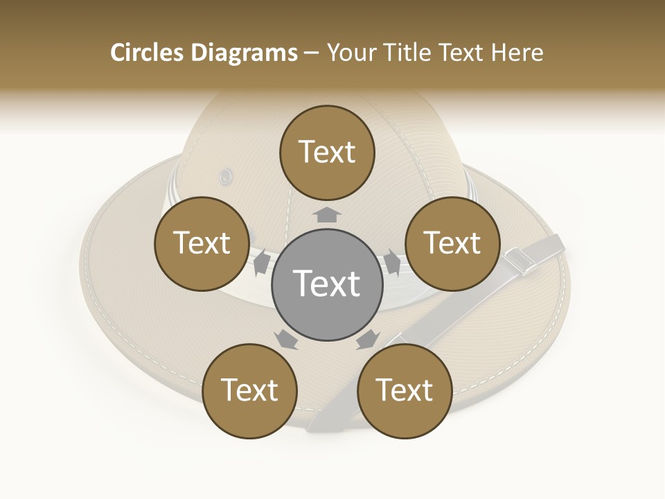 Isolated Africa Icon PowerPoint Template