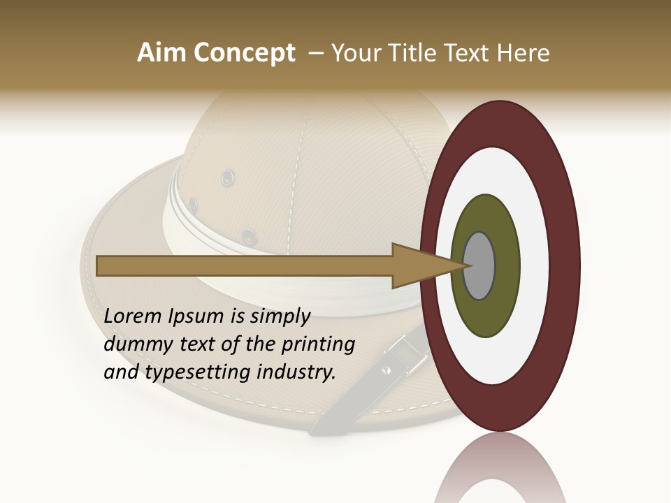 Isolated Africa Icon PowerPoint Template