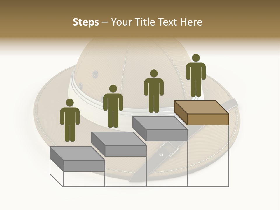 Isolated Africa Icon PowerPoint Template