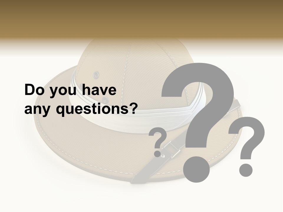 Isolated Africa Icon PowerPoint Template