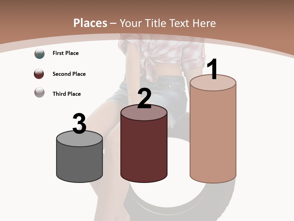 Person Face Woman PowerPoint Template