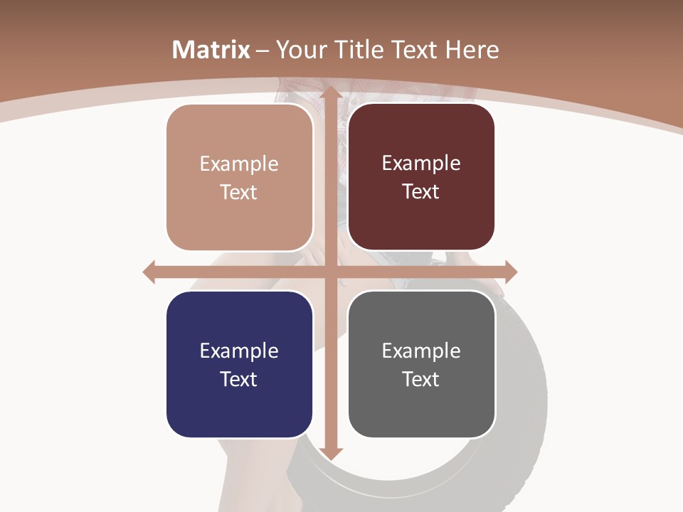 Person Face Woman PowerPoint Template