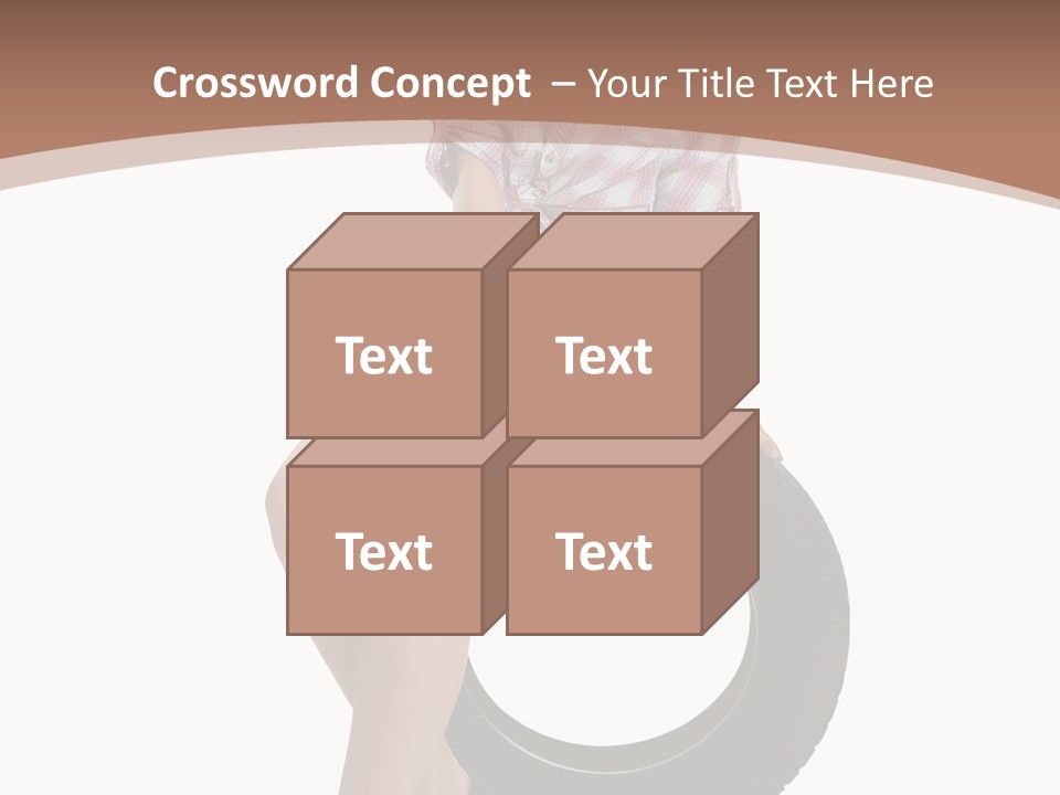 Person Face Woman PowerPoint Template