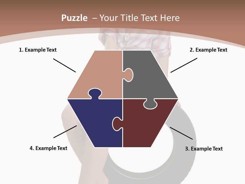 Person Face Woman PowerPoint Template