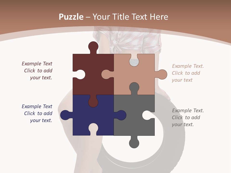 Person Face Woman PowerPoint Template