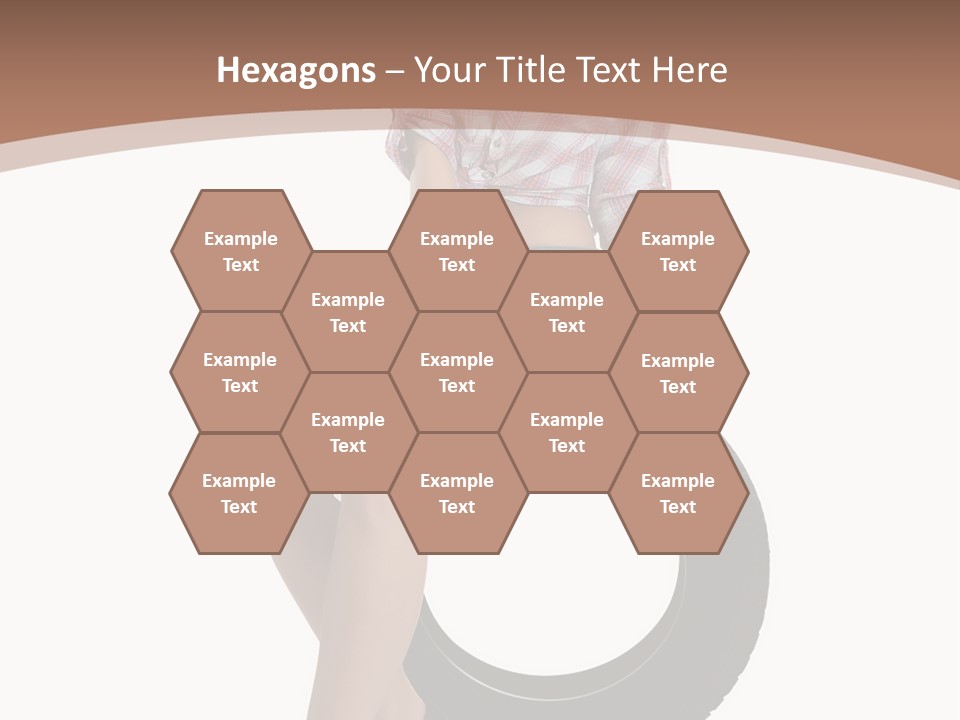 Person Face Woman PowerPoint Template