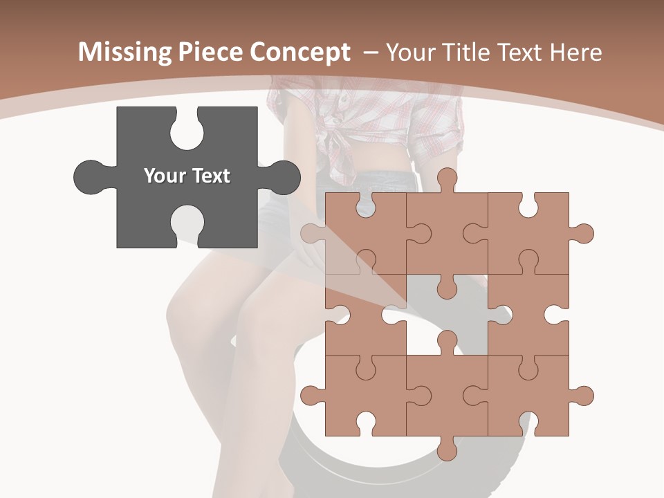 Person Face Woman PowerPoint Template