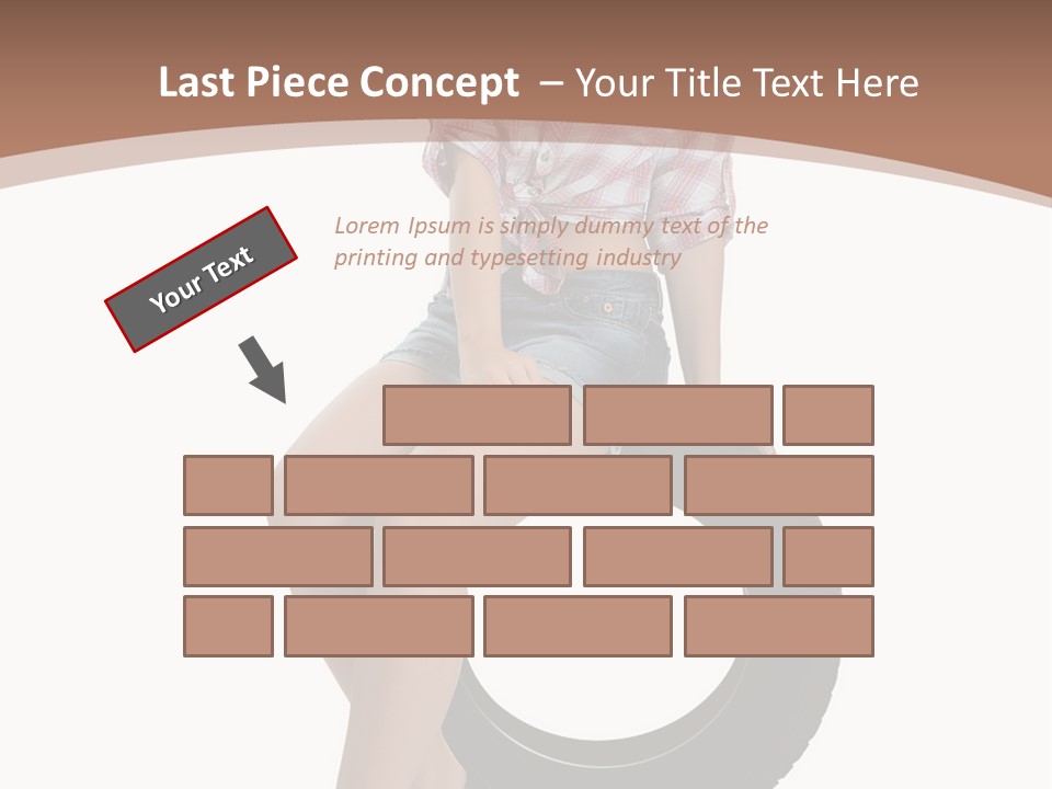 Person Face Woman PowerPoint Template