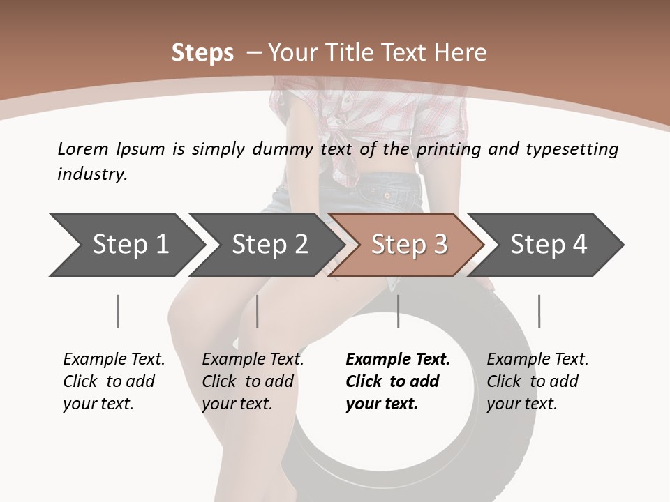 Person Face Woman PowerPoint Template