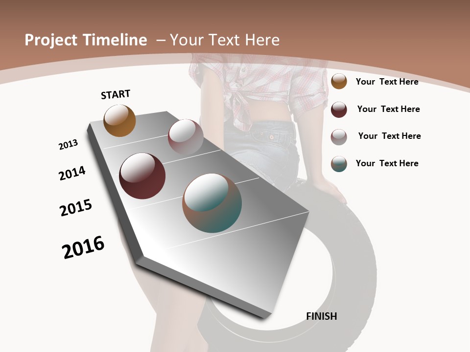 Person Face Woman PowerPoint Template