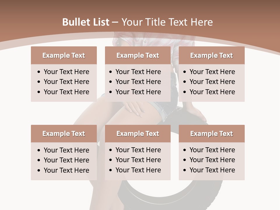 Person Face Woman PowerPoint Template