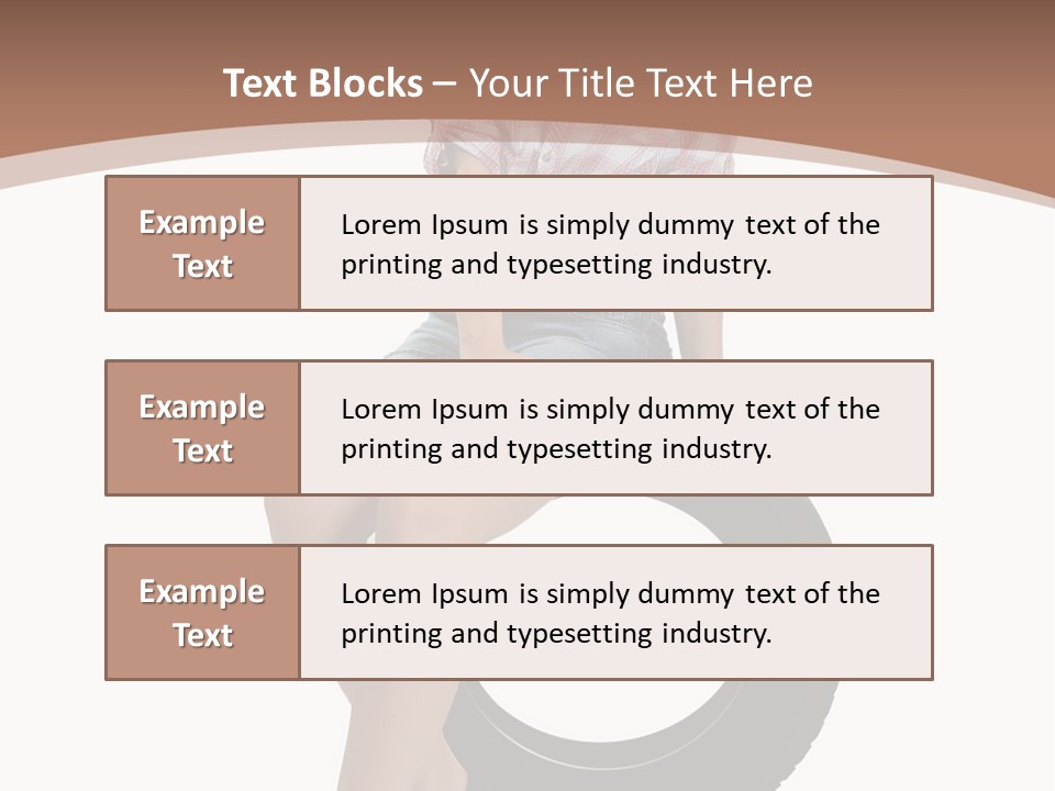 Person Face Woman PowerPoint Template