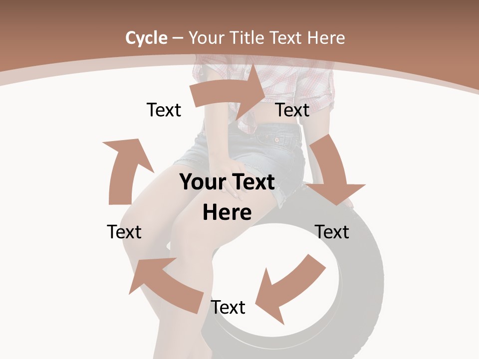 Person Face Woman PowerPoint Template