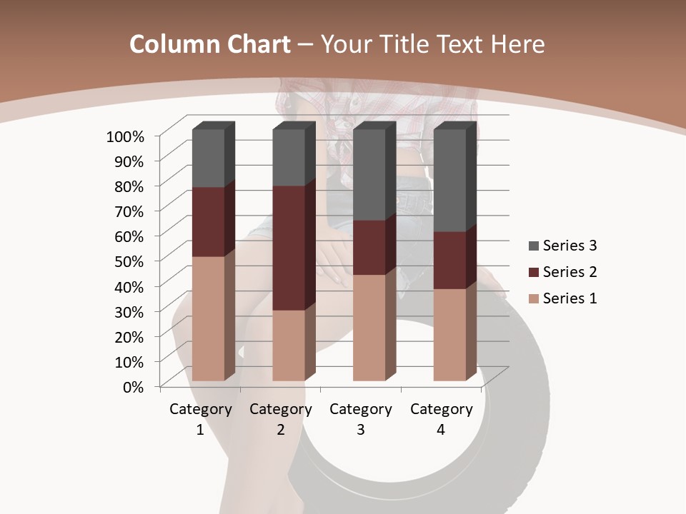 Person Face Woman PowerPoint Template