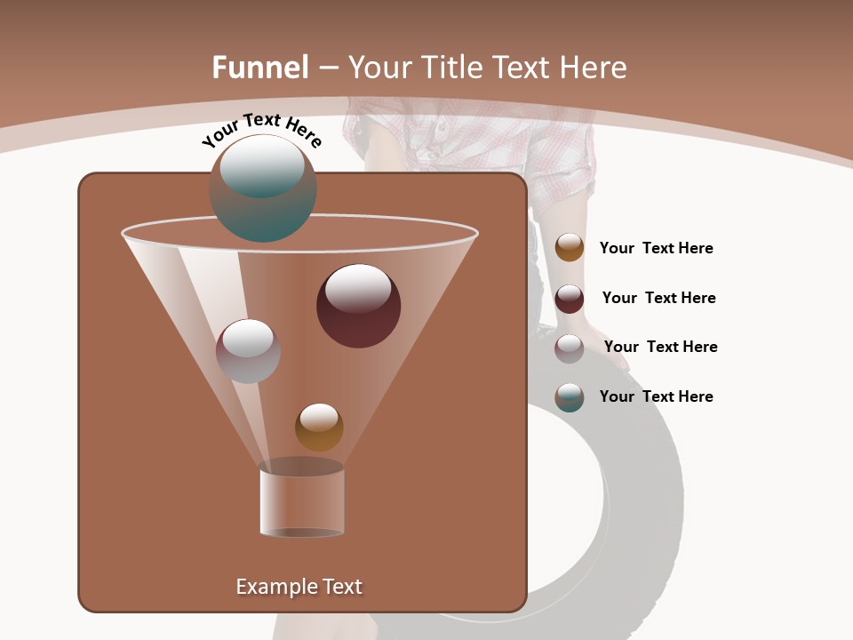 Person Face Woman PowerPoint Template