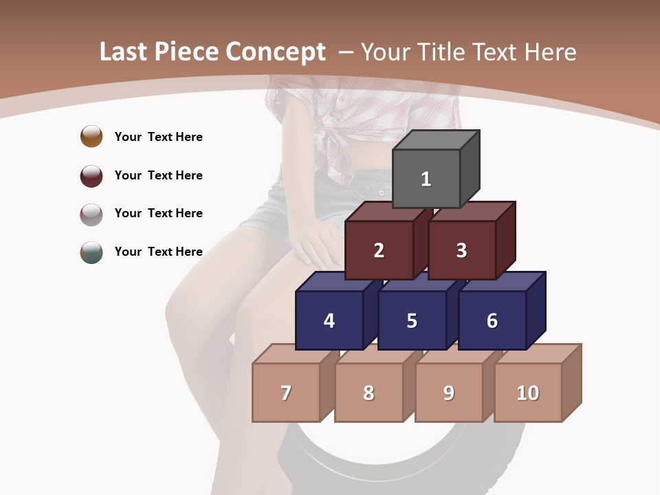 Person Face Woman PowerPoint Template