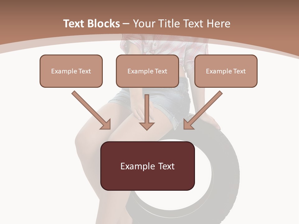 Person Face Woman PowerPoint Template