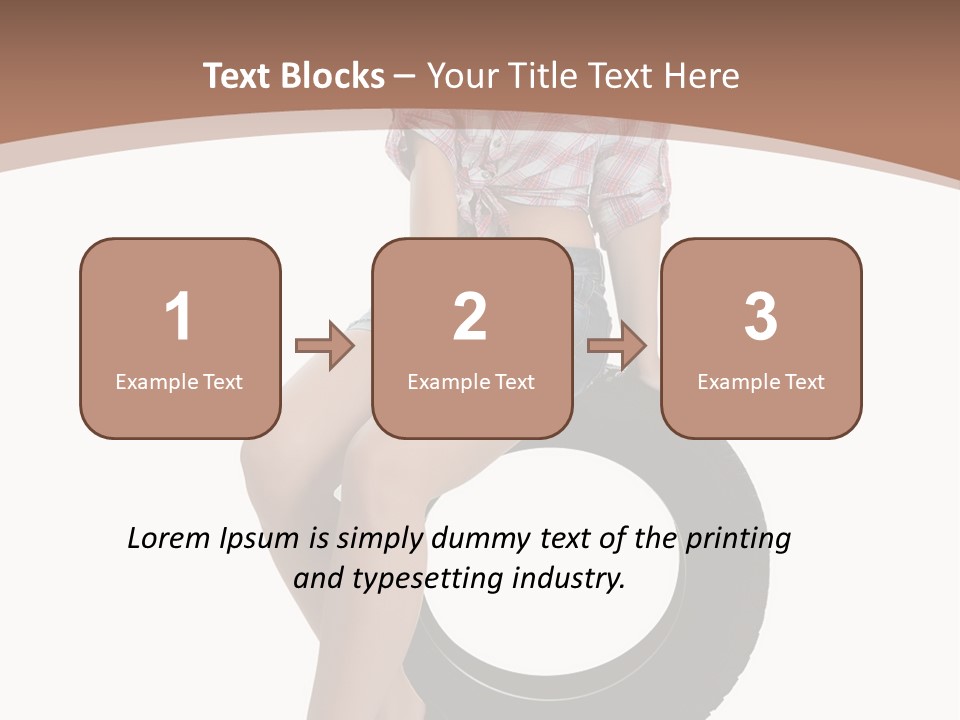 Person Face Woman PowerPoint Template