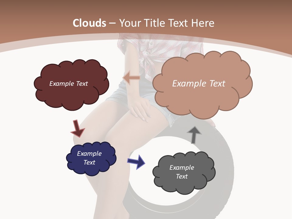 Person Face Woman PowerPoint Template