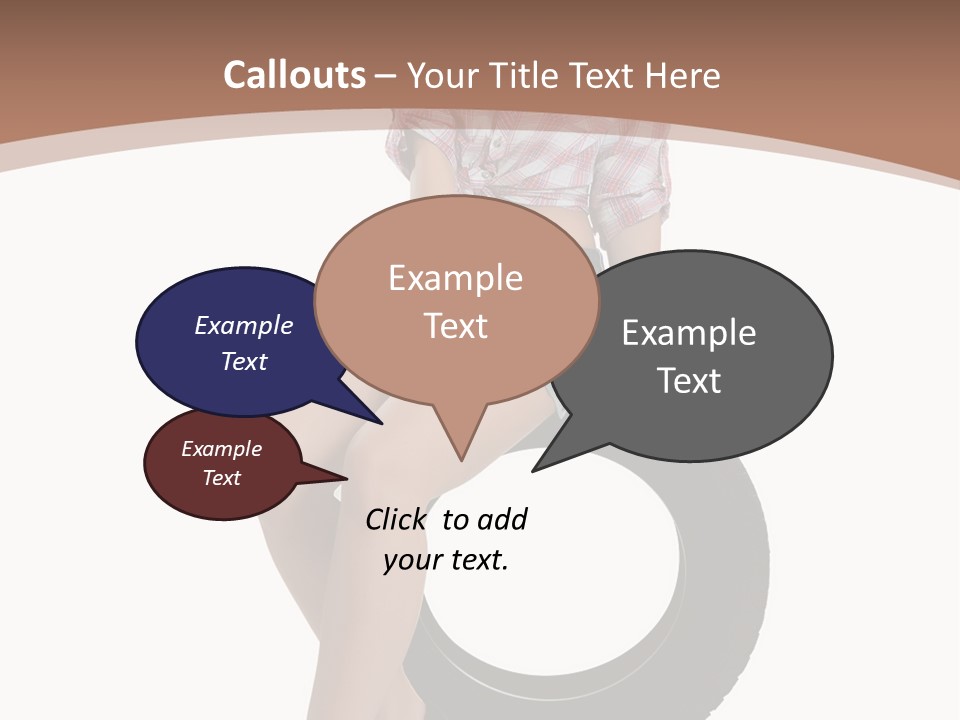 Person Face Woman PowerPoint Template