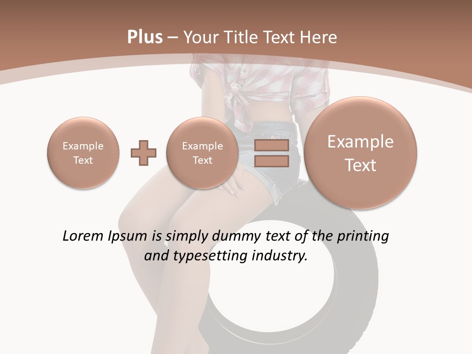 Person Face Woman PowerPoint Template