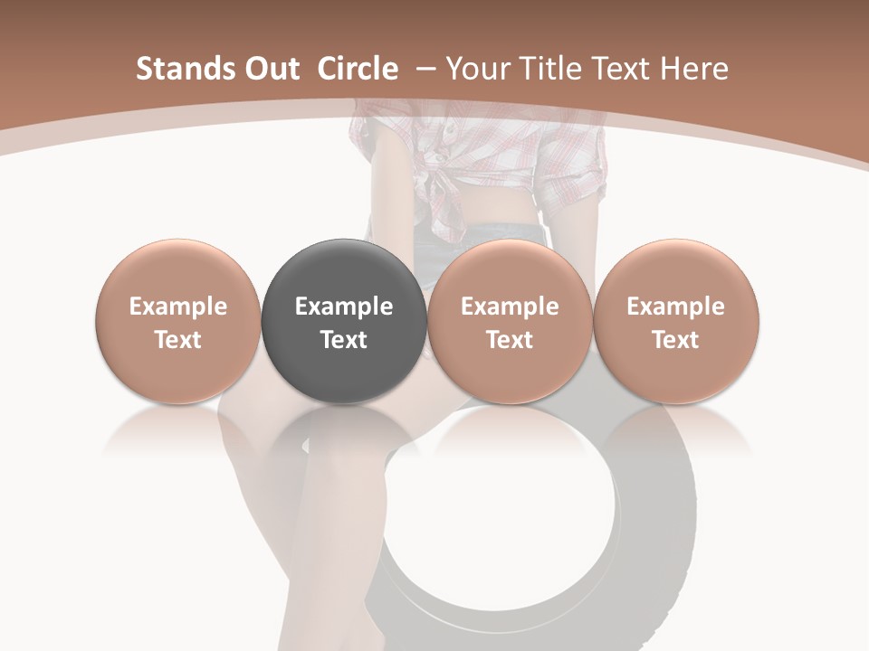 Person Face Woman PowerPoint Template