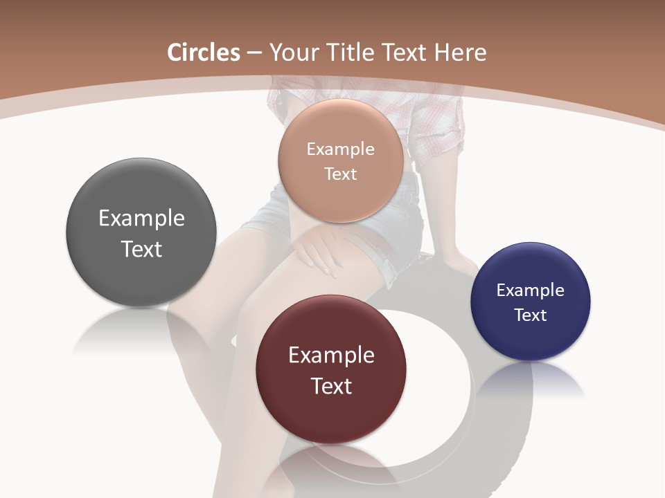 Person Face Woman PowerPoint Template