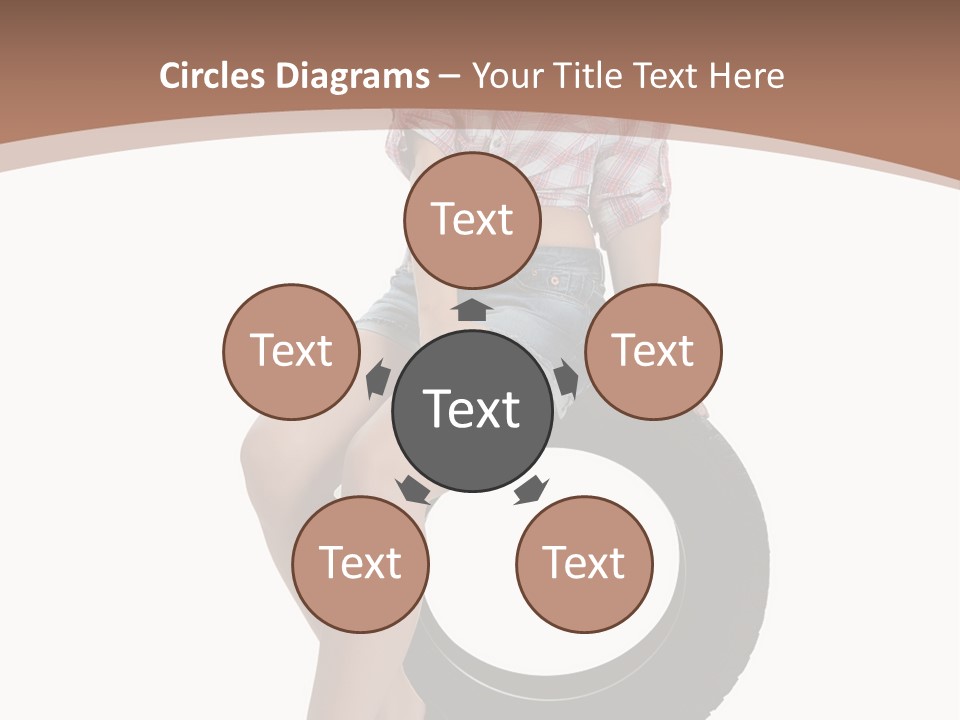 Person Face Woman PowerPoint Template