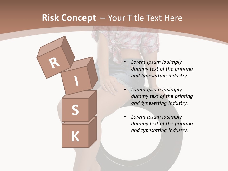 Person Face Woman PowerPoint Template