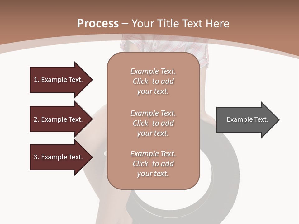 Person Face Woman PowerPoint Template
