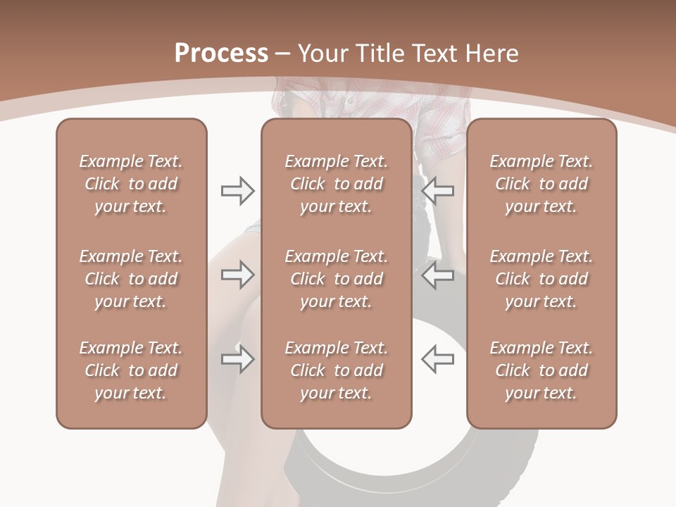 Person Face Woman PowerPoint Template
