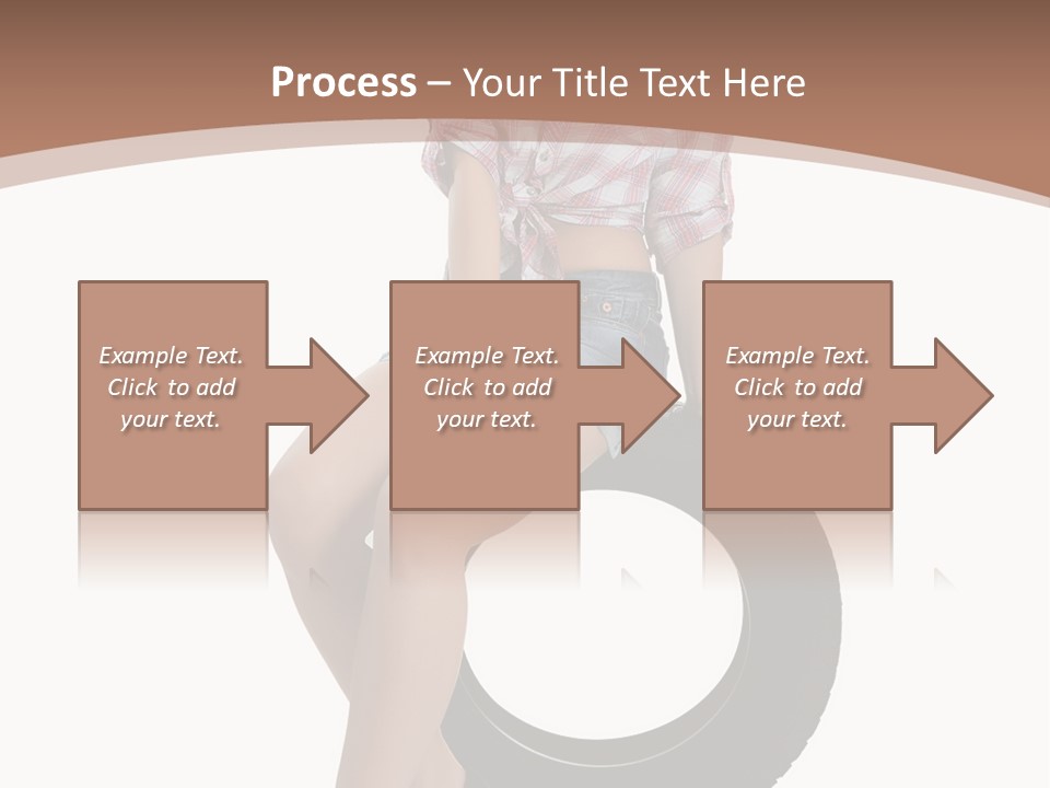 Person Face Woman PowerPoint Template
