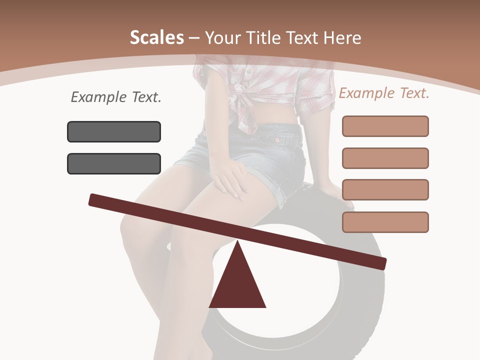 Person Face Woman PowerPoint Template