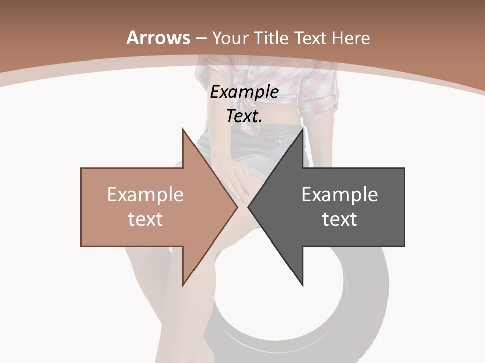 Person Face Woman PowerPoint Template