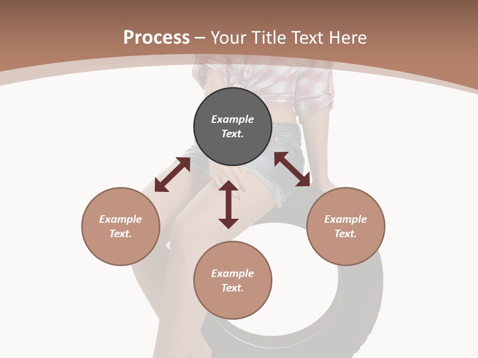Person Face Woman PowerPoint Template