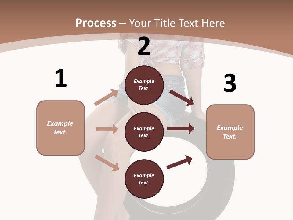 Person Face Woman PowerPoint Template