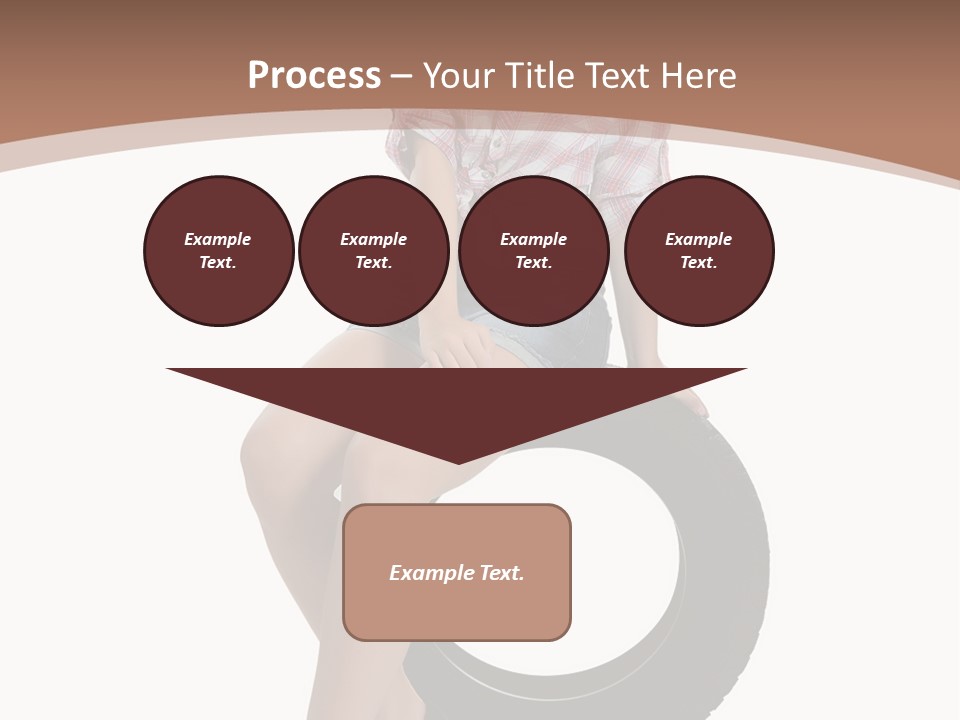 Person Face Woman PowerPoint Template