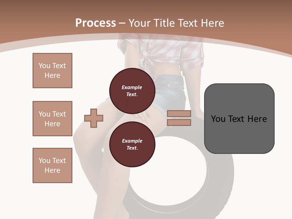 Person Face Woman PowerPoint Template