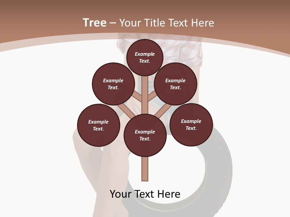 Person Face Woman PowerPoint Template