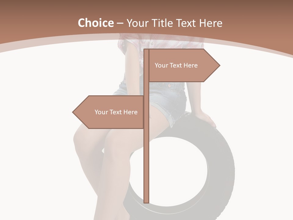 Person Face Woman PowerPoint Template