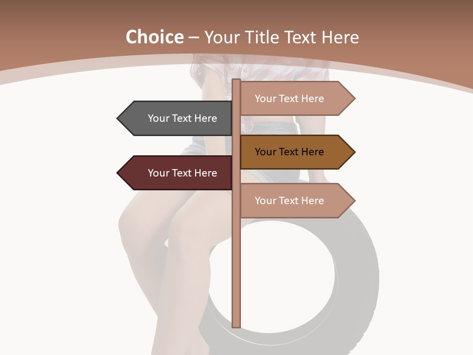 Person Face Woman PowerPoint Template