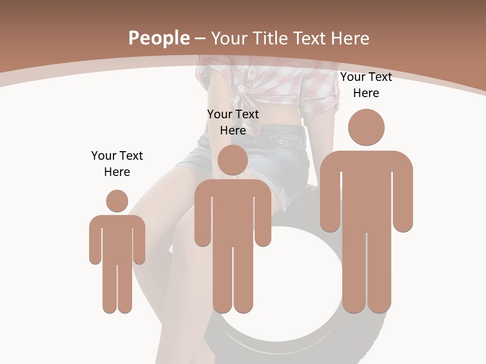 Person Face Woman PowerPoint Template