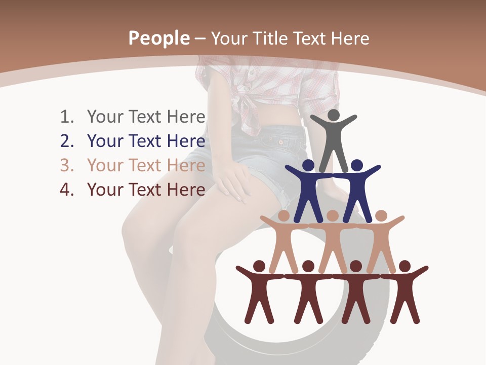 Person Face Woman PowerPoint Template