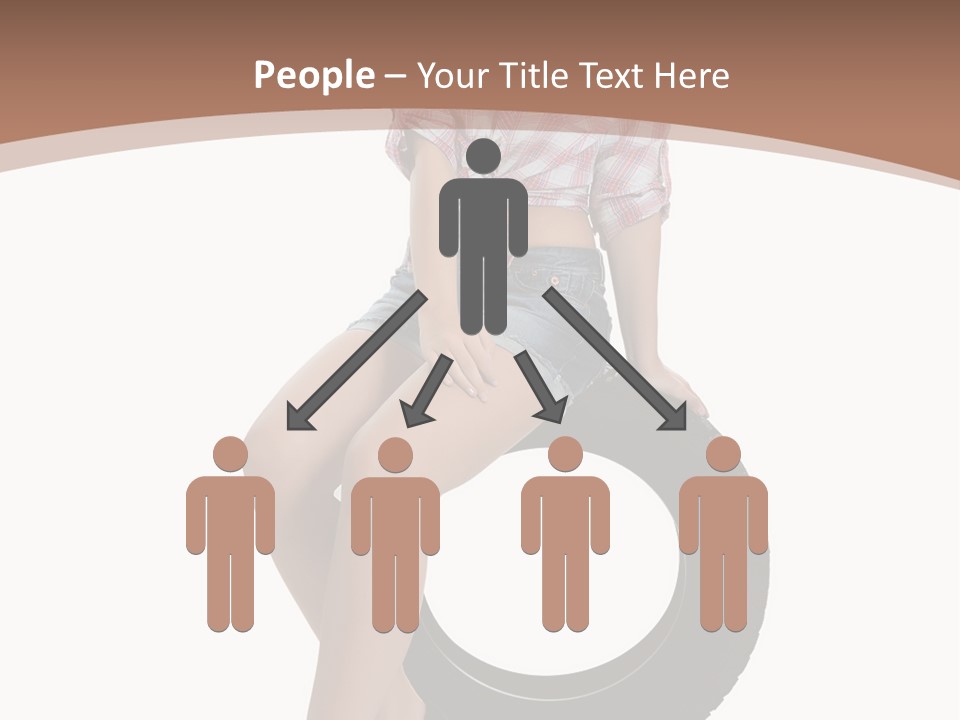 Person Face Woman PowerPoint Template