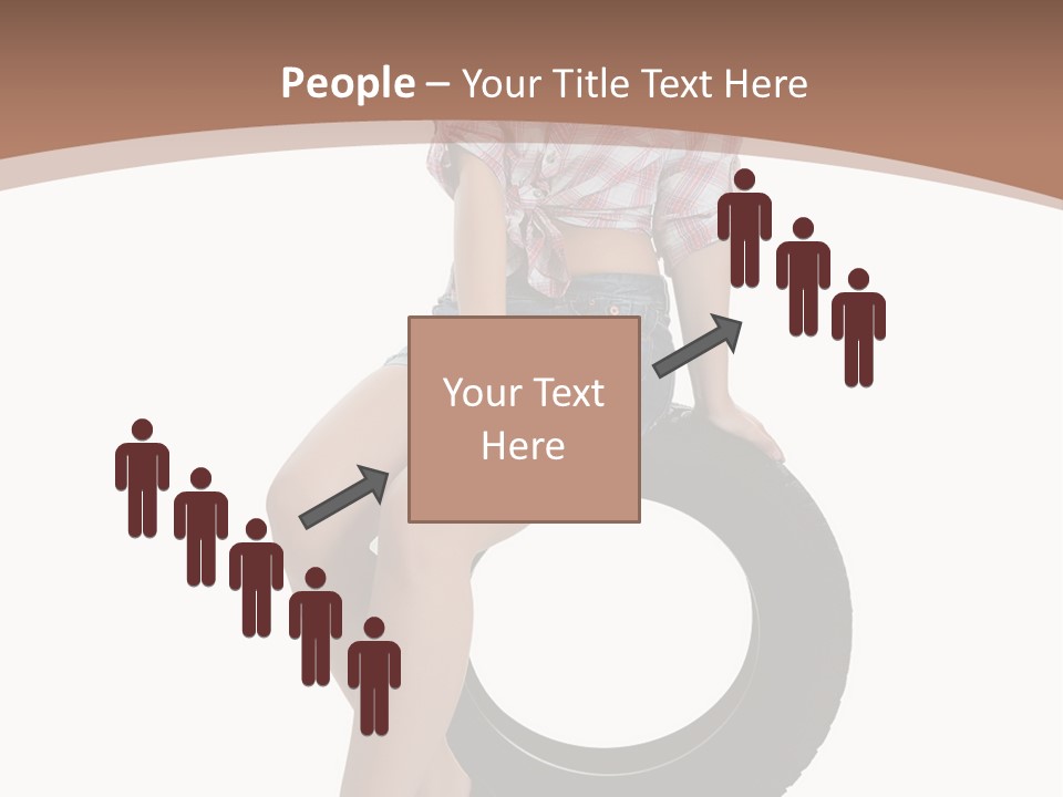 Person Face Woman PowerPoint Template