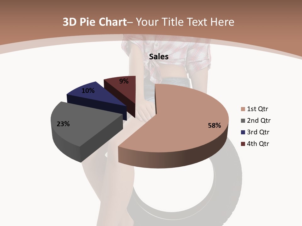 Person Face Woman PowerPoint Template